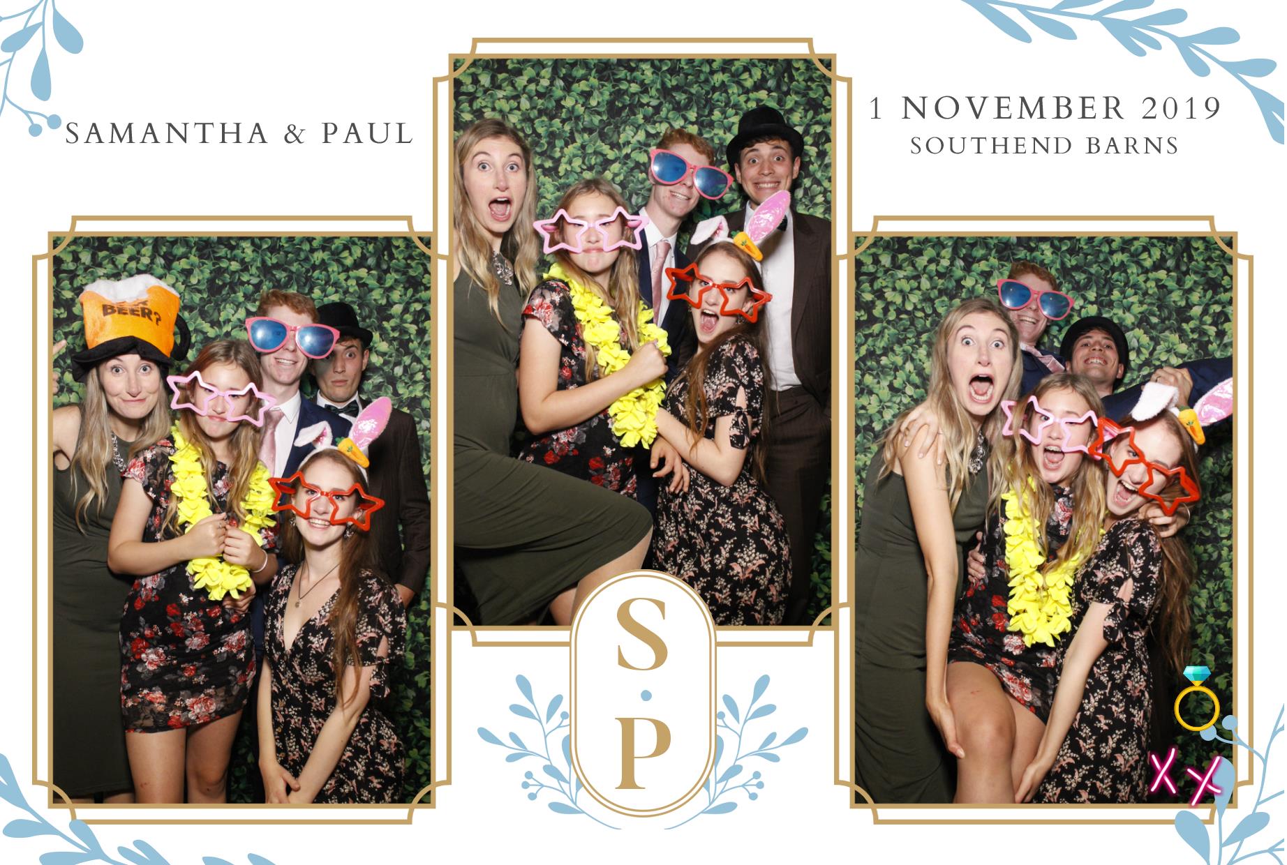 Paul and Samantha's Wedding | View more photos from the event at gallery.myphotoboothexperience.co.uk/u/MyPhotoBoothExperienceLtd/Paul-and-Samanthas-Wedding